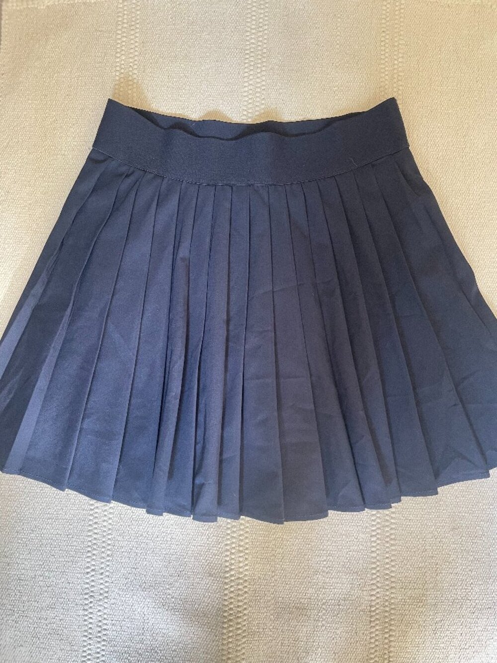Garage | Navy Pleated  Tennis Mini Skort | S